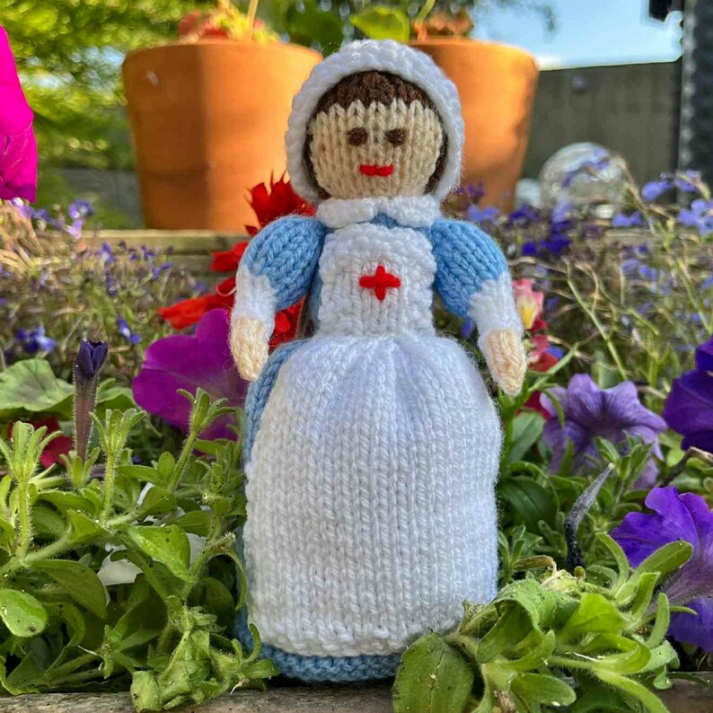 WWI Nurse & Florence Nightingale Doll Knitting Pattern: Knitted Toys (Digital Download) image 18