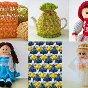 Knitting Pattern, Springtime Fair Isle Teapot Cosy, 2 Cup Traditional Teapot, Knitting Pattern, Cosy Knitting, Knitted Cozy, Home Decor image 10
