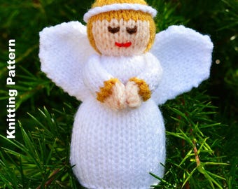 Christmas Angel Knitting Pattern PDF