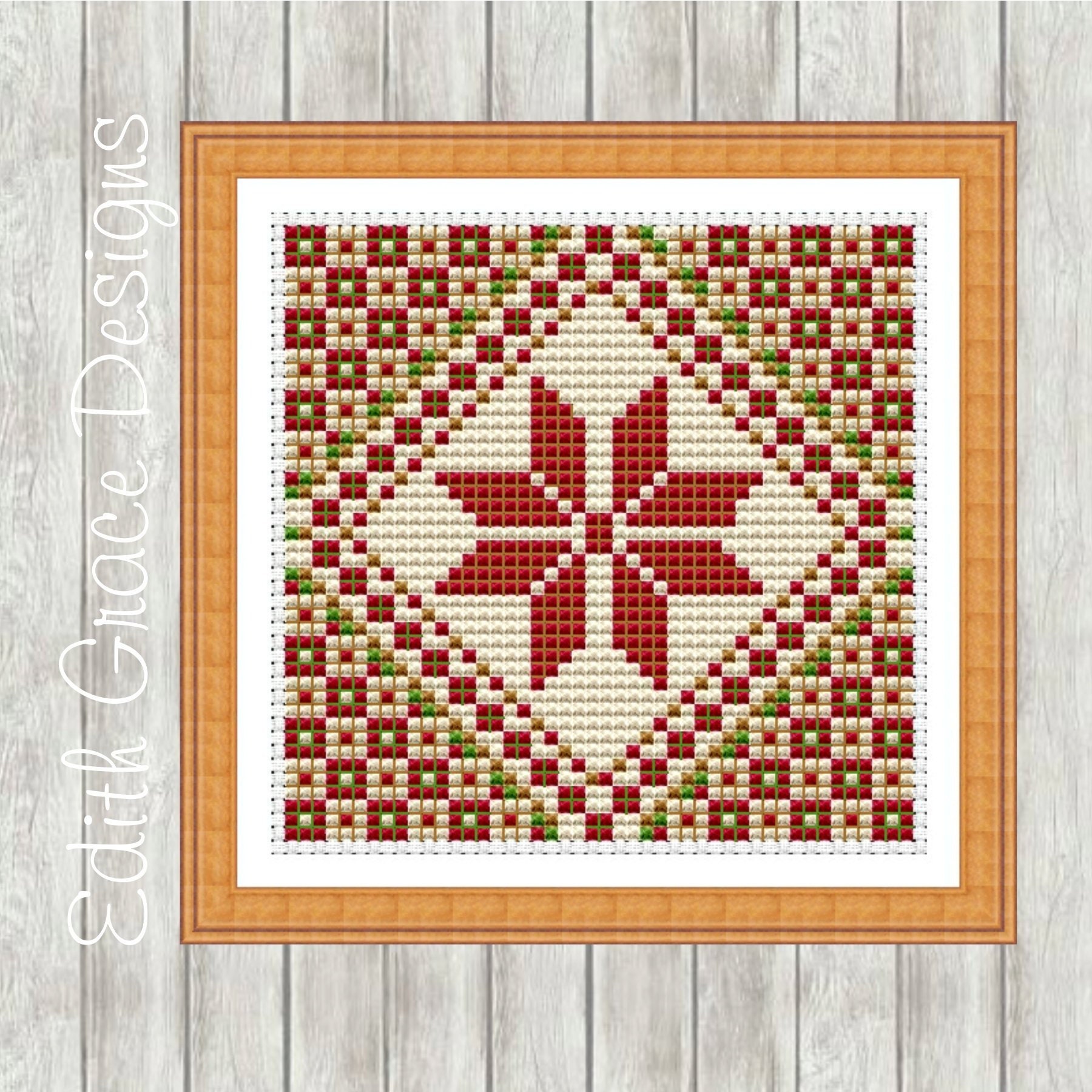 Christmas Dutch Art Cross Stitch Pattern Instant Download | Etsy