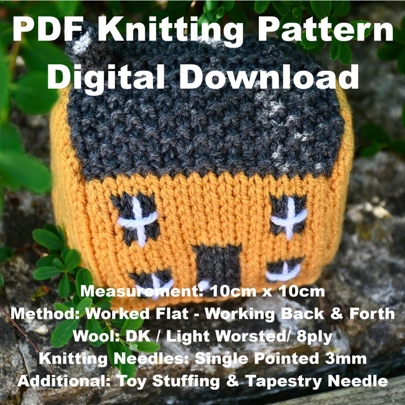Cotswold Cottage Knitting Pattern: Knitted Toys (digital Download) - Etsy