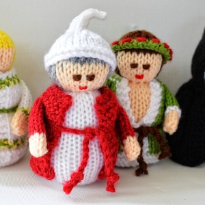 Knitting Pattern, Scrooge Christmas Carol Doll, Toy Knitting Pattern, Charles Dickens, Christmas Dolls, Christmas Tree Decoration image 7