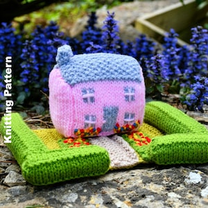 Padrão de tricô para casinha pequena em PDF