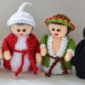 Knitting Pattern, Scrooge Christmas Carol Doll, Toy Knitting Pattern, Charles Dickens, Christmas Dolls, Christmas Tree Decoration image 4