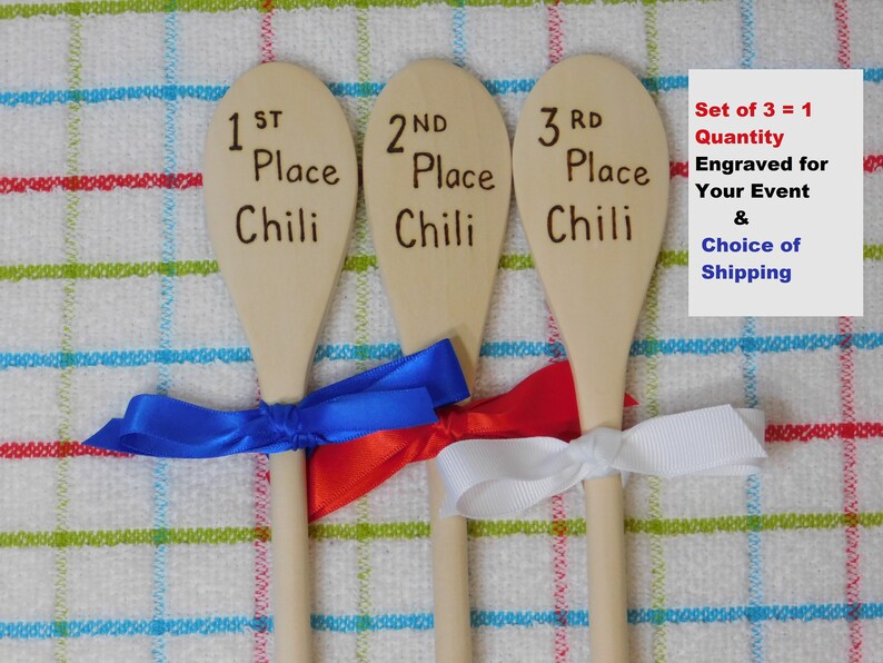 Skicuff Chili Cook Off Apron And Hat Set - 1st 2nd 3rd Place Prizes, Adjustable Cooking Aprons, 6 Pcs - View #10