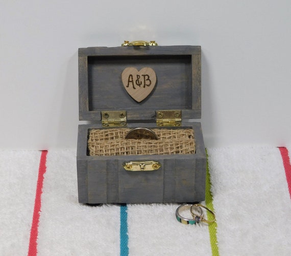 Treasure chest 2024 ring box