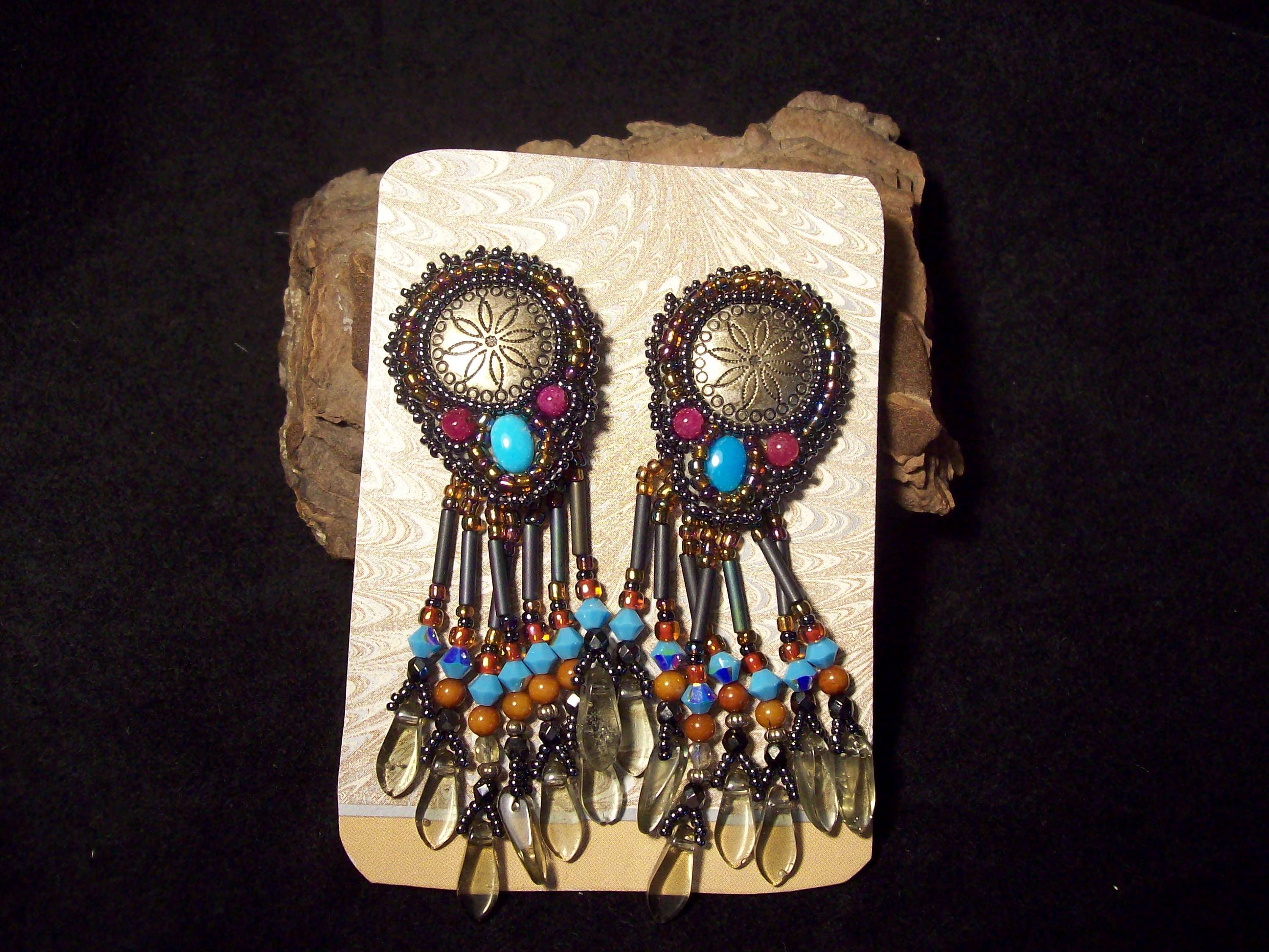 Concho Earring Etsy