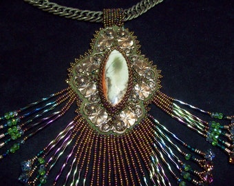 Imperial jasper necklace