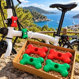 Bicycle Hinge Levers, Replacement Knobs, 4 Piece 3D Printed Set