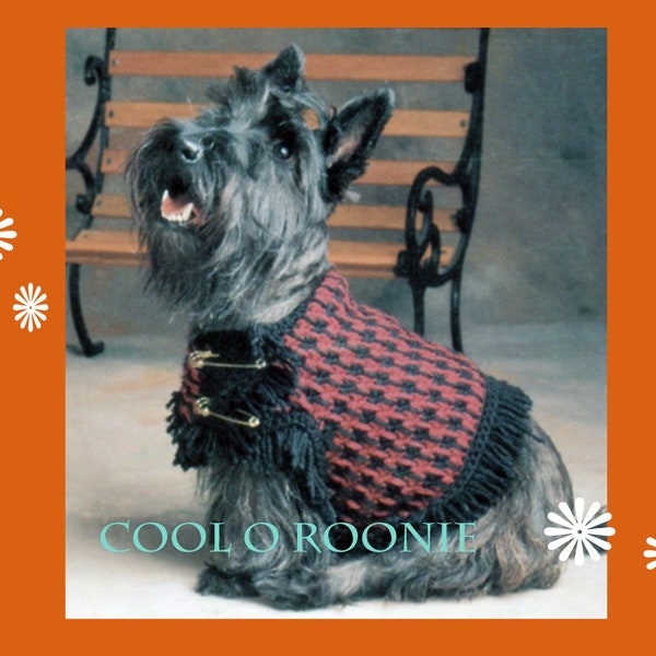 Crochet Dog Sweater Etsy