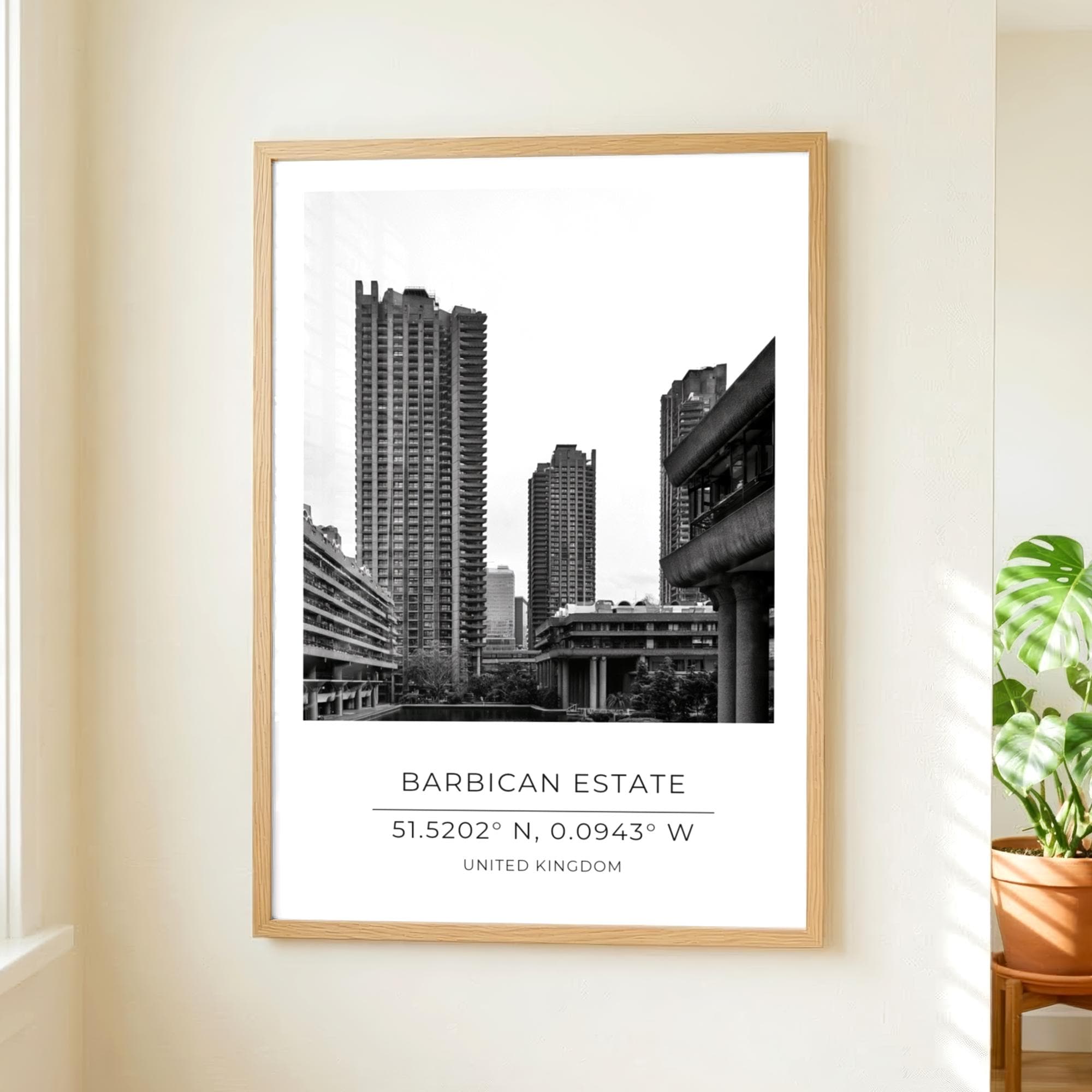 バービカン・ビル ロンドン アートポスター A2版 The Barbican Poster - Etsy