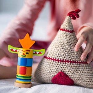 Amigurumi PATTERN TIPI House 5 CROCHET image 3