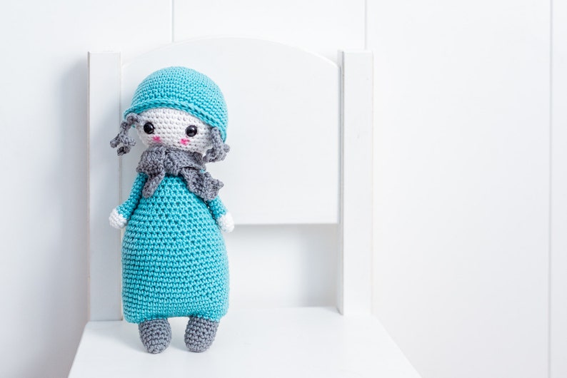 Amigurumi PATTERN Doll 1 CROCHET image 4