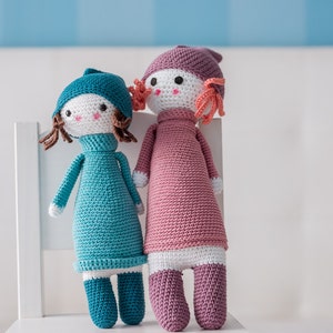 Amigurumi PATTERN Doll 2 CROCHET image 2