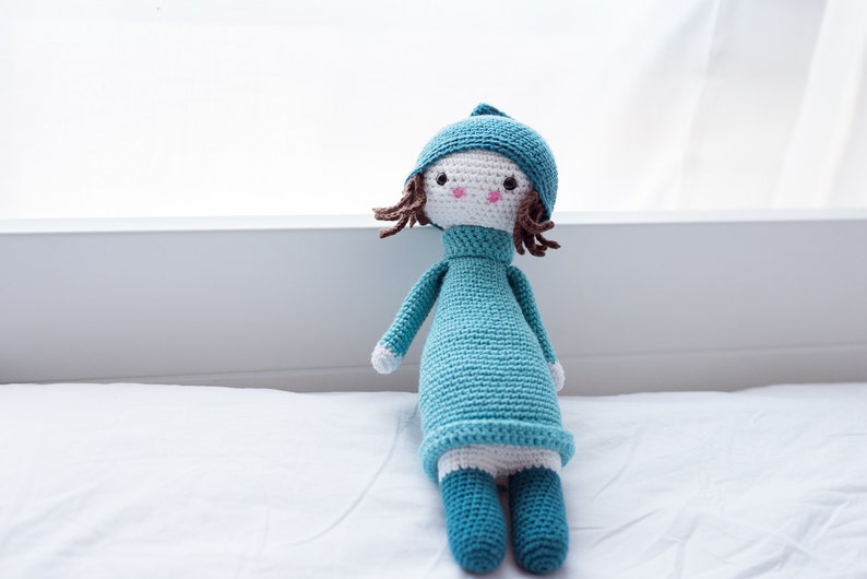 Amigurumi PATTERN Doll 2 CROCHET image 5