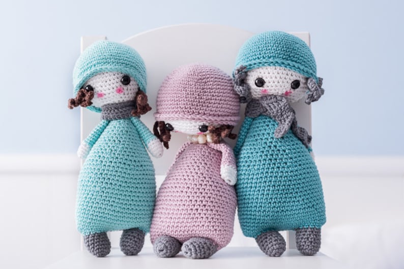 Amigurumi PATTERN Doll 1 CROCHET image 1