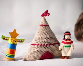 SCHEMA Amigurumi - TIPI (Casa #5) - UNCINETTO