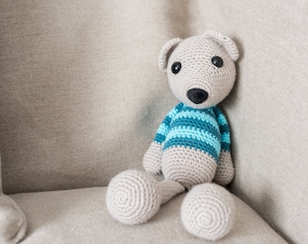 Amigurumi PATTERN - Teddy BEAR (oso) #1 - CROCHET