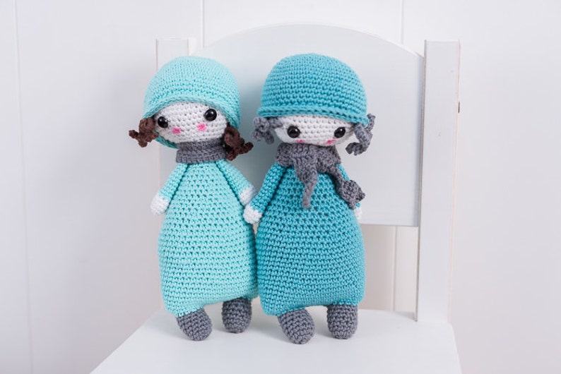 Amigurumi PATTERN Doll 1 CROCHET image 5