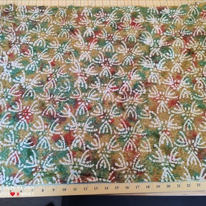 Batik (13), 100% Cotton, Hand Dyed Fabric by the Yard