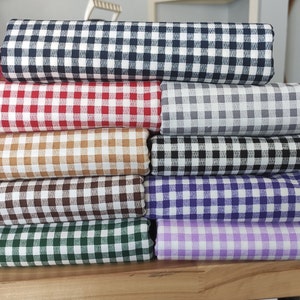 Checkmate Fabric, Multi-Color, 100% Cotton Fabric