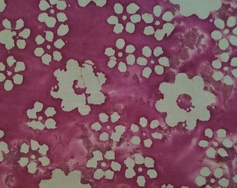 Batik (Gefaltet), 100% Baumwolle, Gefärbter Stoff