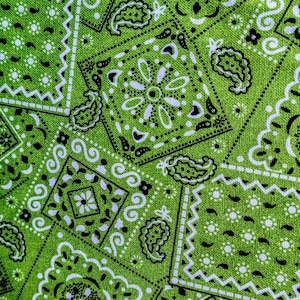 Paisley-bandana&#39;s, veel kleuren, 100% katoenen stoffen