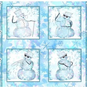 Springs Creative, 100% Cotton, The Blues Brothers Christmas Pillow Panel