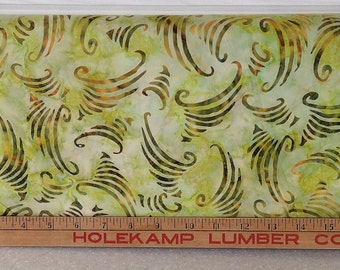 Batik (3), 100% Baumwolle, handgefärbte Stoffware, lose Ware