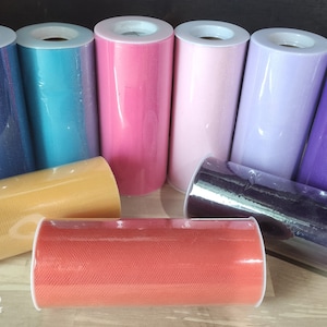 Tulle Rolls, 6 inch Tulle Fabric, 25 yards