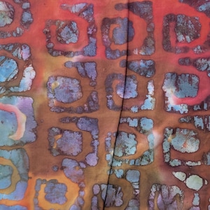 Batik (26), 100% Cotton, Hand Dyed Fabric by the Yard