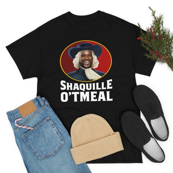 Shaq Oatmeal Shirt Etsy