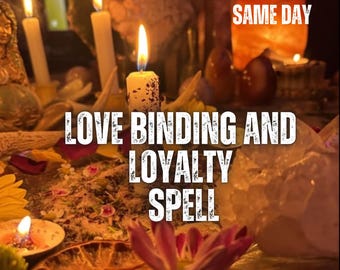 Liefdesbinding & loyaliteitsspreuk, verbintenisritueel, trouw, emotionele band, relatiestabiliteit, wederzijdse toewijding