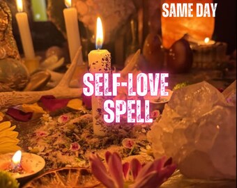 Self-Love Spell, Self-Worth & Confidence Ritual, Self-Acceptance, Inner Peace, Emotional Renewal, Remote Casting