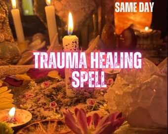 Trauma Healing Spell, Grounding & Emotional Renewal Ritual, Self-Compassion, Resilience, Inner Peace, Remote Casting