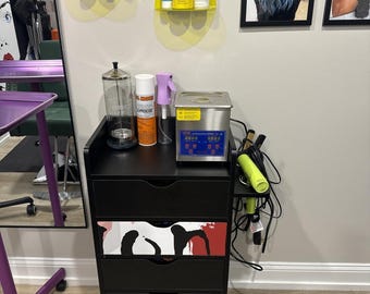 4 Drawers Standing Side Storage Cabinet | Storage With Drawer | Floor Cabinet | Hallway Storage | Sofa Side Table | Wooden Nightstand