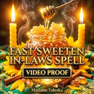 Fast Sweeten In-Laws SPELLs | Stop Family Drama and Interference | Win Approval & Acceptance Honey Jar | Video Proof Witchcraft