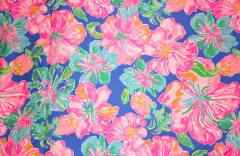 Jungle Fabric Rainbow Fabric Flower Fabric Fabric Yard Colorful Fabric Neon Fabric