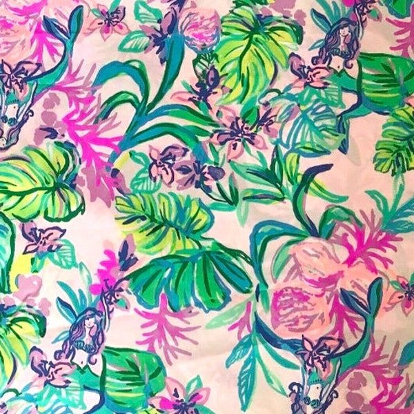 READY TO SHIP Mermaid Fabric. Fabric Yard. Fall 2019 Fabric. Purple Fabric.