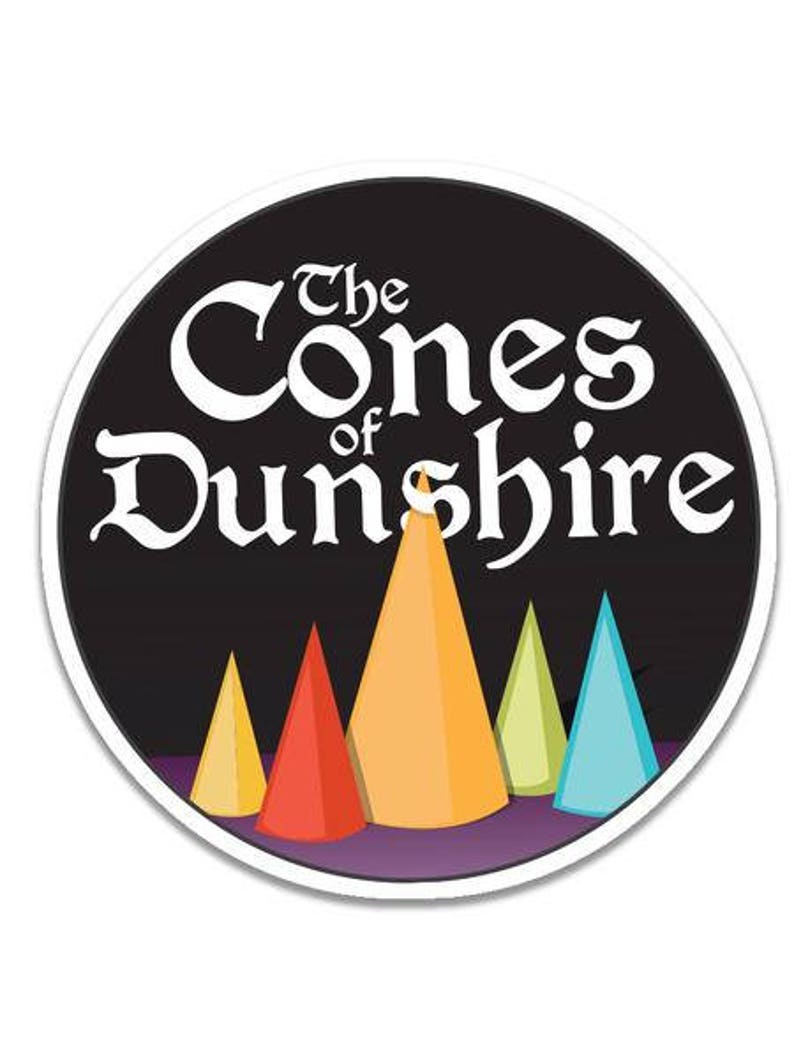 Cones of Dunshire Sticker Etsy
