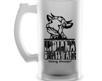 State Fair Cow Frosted Mug