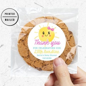 Little Sunshine Party, Party so Bright,  Yellow Sun Sticker,  baby shower stickers, Baby shower thank you stickers, favors stickers,