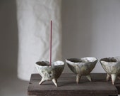 Incense Holders - Earthy Containers for Keepsakes - Plants - Mini Accent Bowls - All Purpose