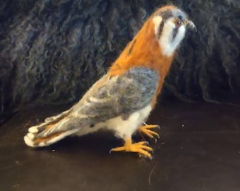 Needle Felted Kestrel