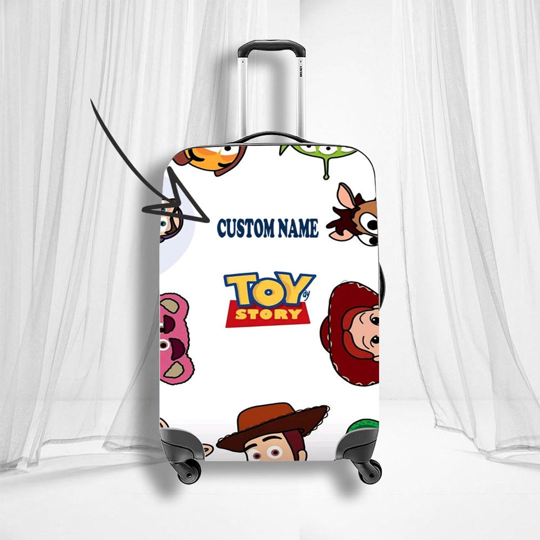 Cartoon Character Story Luggage Cover Toy Story Bag Cover Etsy