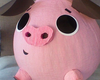 Pig Pinata.  Baby Pig Pinata.