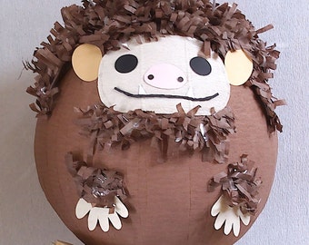 Bigfoot Or Sasquatch Party Pinata.