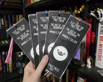 The God of the Backrooms First Proof Bookmark
