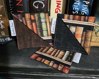 Fabric Corner Bookmark Bookshelf