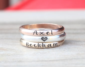 Engraved Rings